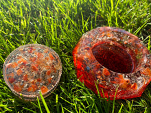 Load image into Gallery viewer, Kitchen Herb Grinder & Ashtray Set